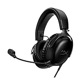 HyperX Cloud III – Kabelgebundenes Gaming-Headset, PC, PS5, Xbox Series X|S, abgewinkelte...