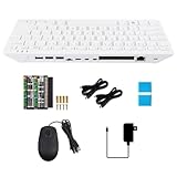 Waveshare Pi 500 Basic Kit, a Pi Designed Into a Keyboard, Support WiFi/BT, Dual-4K Outputs, with...