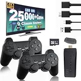 Drahtlose Retro Spielkonsole Retro Game Stick 4K HDMI Ausgang Plug Play TV Video Spiele Stick mit...