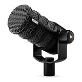 RØDE PodMic Dynamisches XLR/USB Sprechermikrofon für Podcasts, Streaming, Gaming, Musikproduktion...