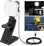 NEEWER PL81 PRO LED Streaming Licht mit APP Steuerung, Videokonferenz Licht mit 2 in 1...