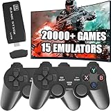 Retro Konsole Spielkonsole Game Stick, 22000+ Spielen Videospielkonsole mit 2 Gamepads, Retro...