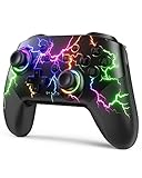 Switch Controller kompatibel mit Switch/Switch Lite/Switch OLED/Windows/iOS/Android, RGB Blitz...