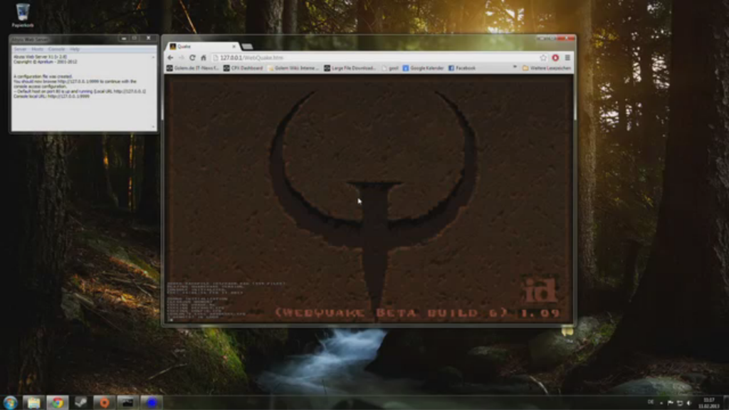 Quake jetzt für den Browser