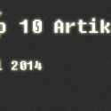 Top 10 Artikel Mai 2014