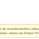 Amazon Versandkosten