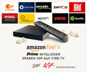 Amazon fireTV Deutschland