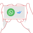 WhatsApp blaue Haken verbergen