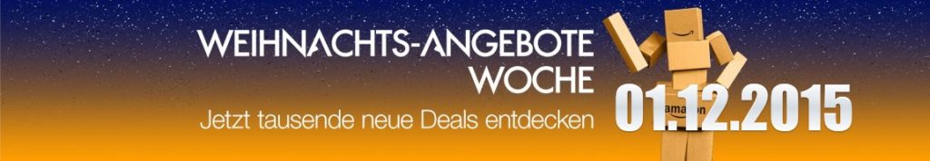 Amazon Weihnachts-Angebote-Woche