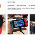 Knizzful - Manuel Raab-Faber - Instagram Profil