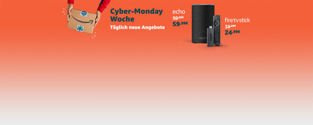 Amazon Cyber-Monday-Woche 2018