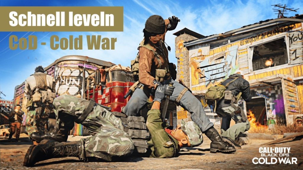 CoD Cold War - Schnell und einfach leveln