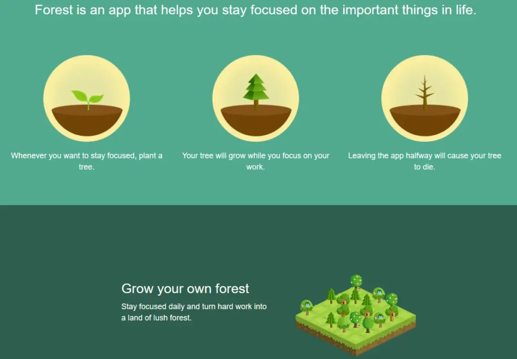 Forest Fokus-App